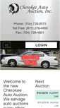 Mobile Screenshot of cherokeeautoinc.com
